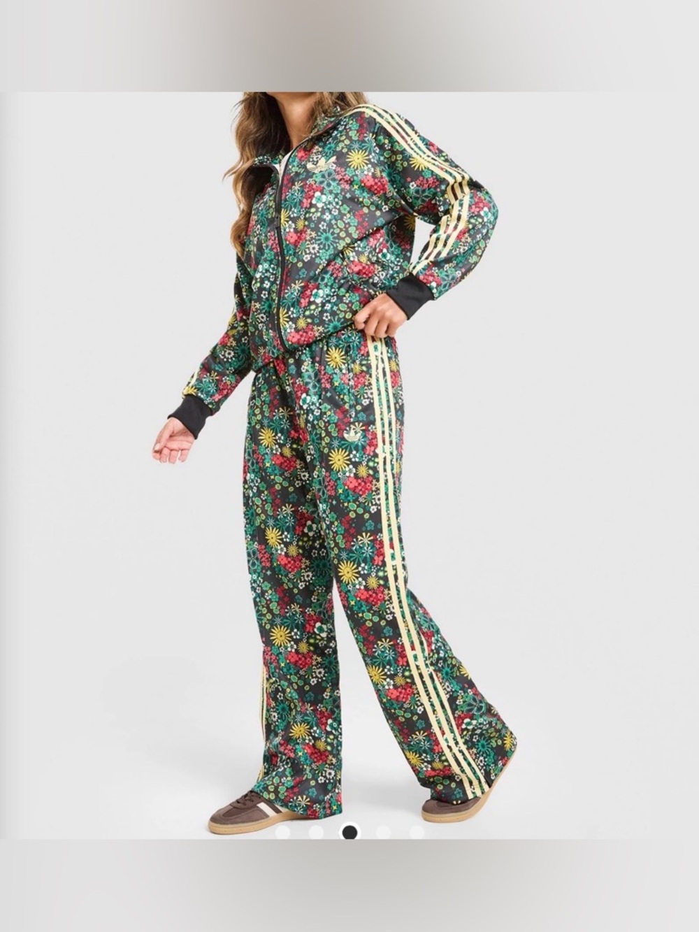 Adidas Originals x Liberty London NEW Track Suit Firebird Ornamental Print Sz.XS - Picture 6 of 13